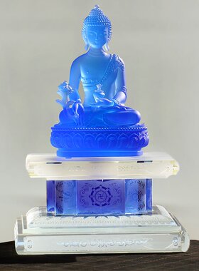 琉璃家居客厅寺庙佛前手工艺品