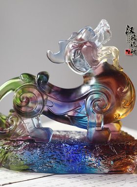 琉璃貔貅商铺前台摆放工艺礼品