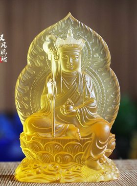 室内琉璃背板地藏王菩萨佛具用品