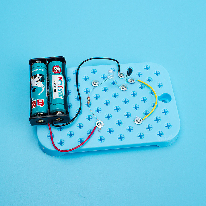 晋龙轩diy人体导电模型材料包 小学生物理电路科学实验小制作推荐