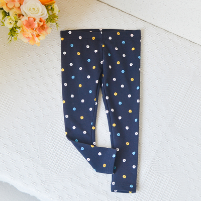 澳洲单2-7女童纯棉时尚打底裤