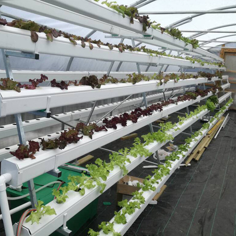 农业温室大棚无土栽培设备热镀锌方管蔬菜种植架双面水耕水培塔