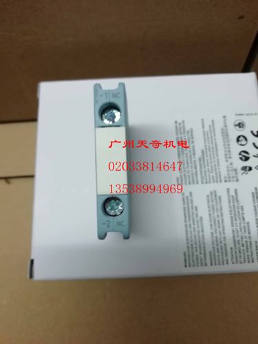 正品全新SIEMENS西门子接触器辅助触点3TS3001-2A  NC 1常闭