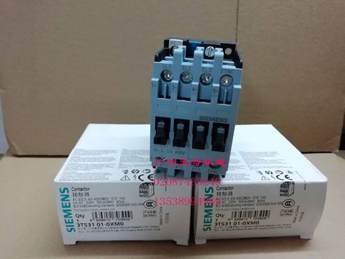正品全新SIEMENS西门子交流接触器 3TS3101-0XM0 AC220V