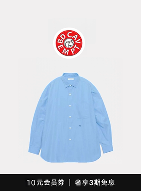 [5折现货]bd cavempt日系休闲纯色长袖衬衫男女宽松休闲衬衣外套