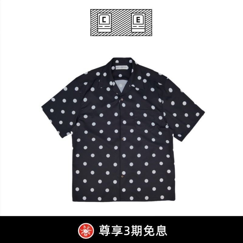 【BD CAVEMPT】夏日转型秘密武器!波点玻璃球夏威夷大码短袖衬衫