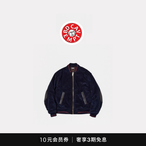 [5折现货]BD CAVEMPT kolor 阿部润一灯芯绒拼接复古男女外套夹克