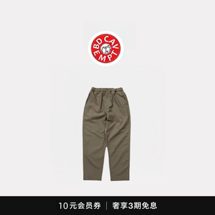 PANTS 混纺面料松紧抽绳纯色休闲长裤 EASY CAVEMPT 5折现货
