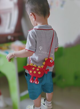 儿童手工钩针棉毛线恐龙