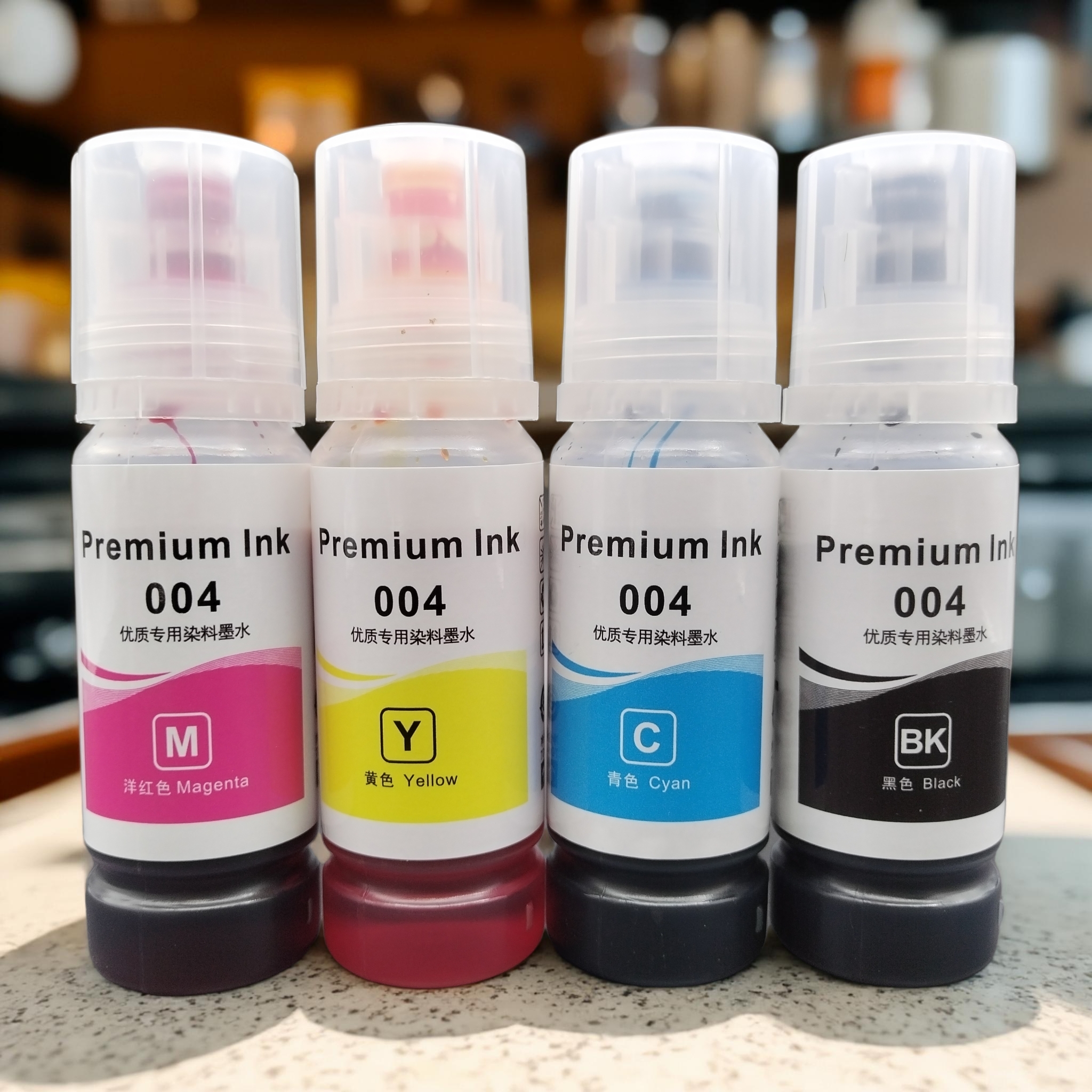 适用爱普生004喷墨打印机墨水