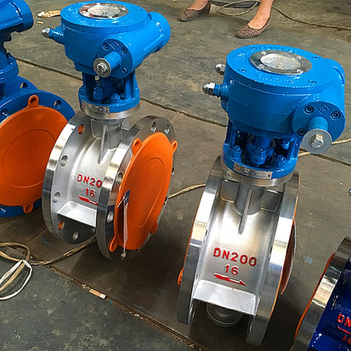 D343H/W-16C铸钢/不锈钢304涡轮法兰蝶阀 高温硬密封蝶阀DN50-600