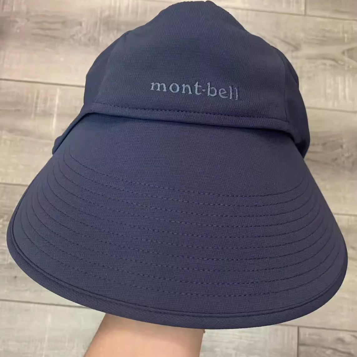 montbell男女同款户外运动防晒帽