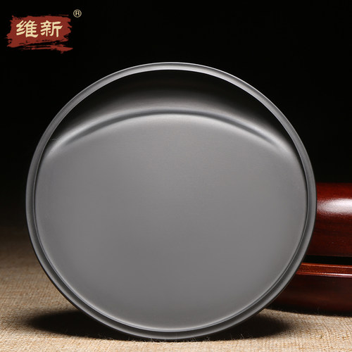 名师作品老坑砚台天然原石歙砚