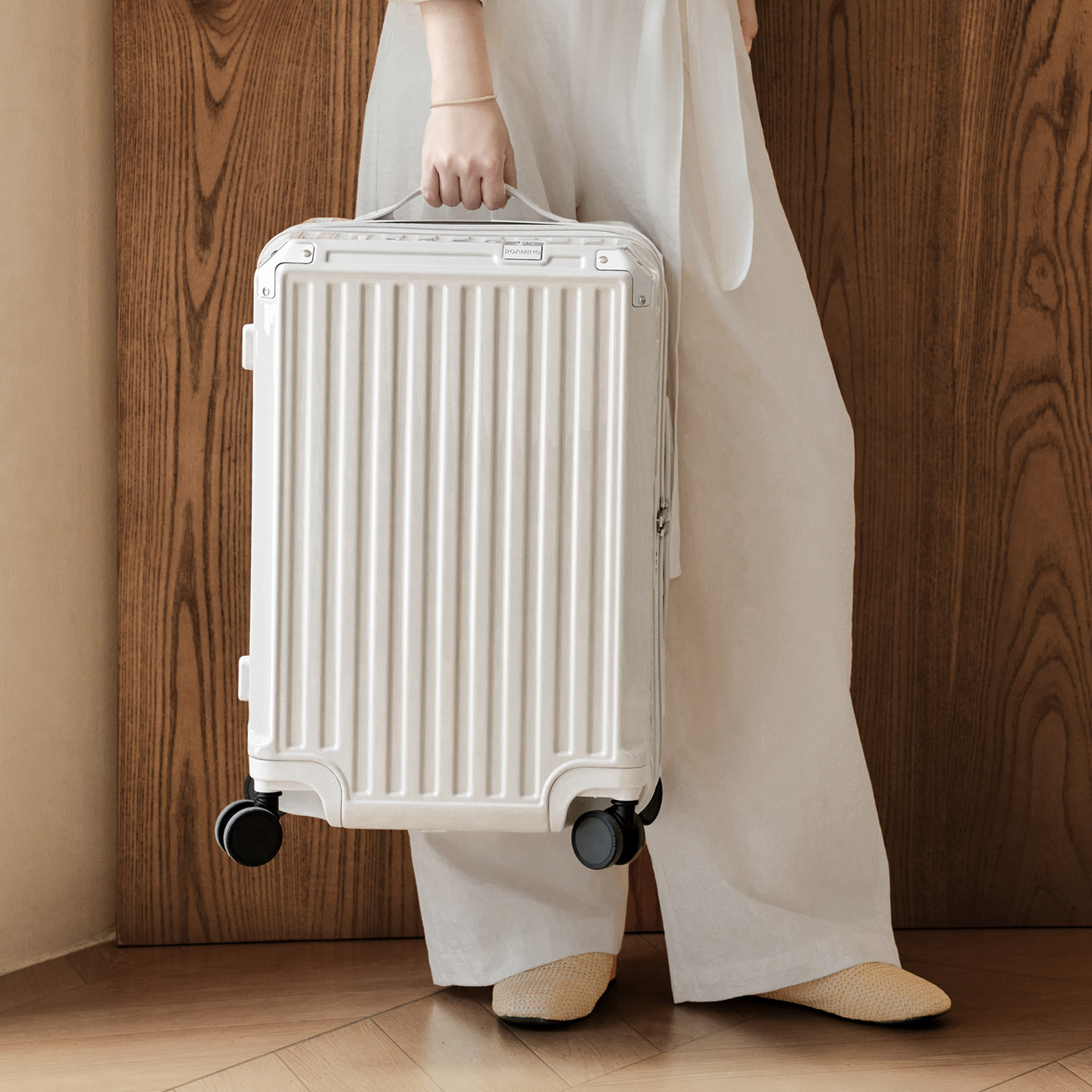 【2026新品】漫游拉链行李箱大容量拉杆箱旅行箱登机皮箱20寸男女