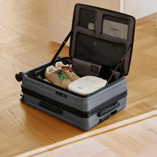 漫游新款行李箱可扩展前置开口拉杆箱20寸旅行箱登机皮箱子24男女