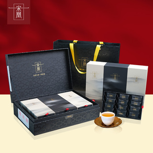 宋凰单枞茶潮州凤凰单丛宫玺乌龙茶叶礼盒装年货茶礼宫玺黑礼盒