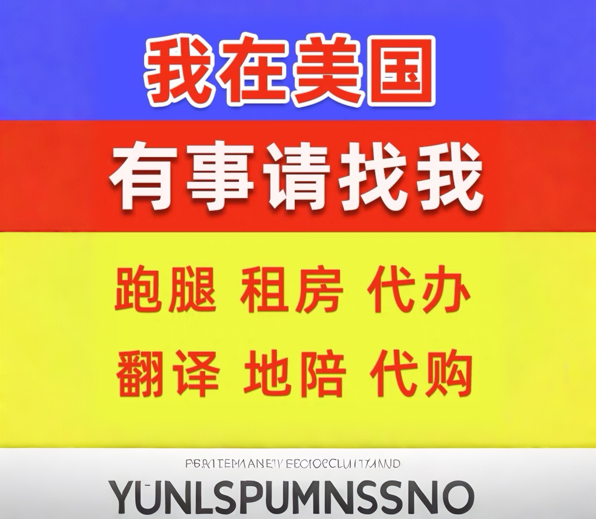 美国洛杉矶代办跑腿代购拍买送花接机地陪搬家打包服务视频播代买