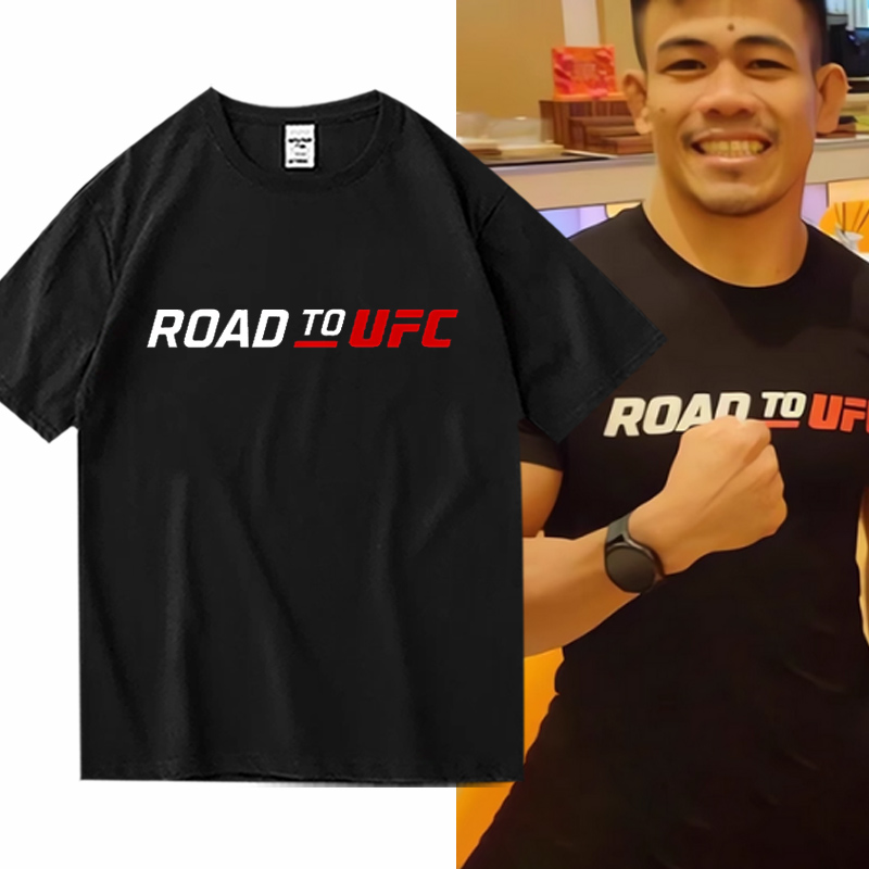 拳击ufc精英之路搏击训练服t恤