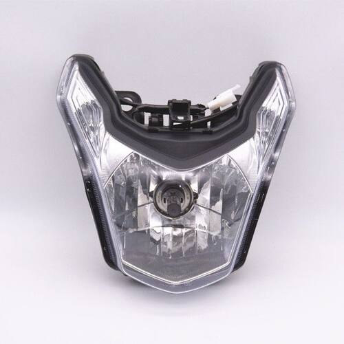 适用豪爵豪爵车配件HJ150-30/30A大灯总成DK150/125S大灯 前照灯