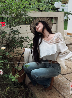 利达 NEW DADADA【轻荷漫舞】气质显瘦百搭上衣CUM1308