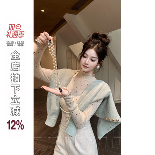 碎碎波波 DADADA 简约高级百搭针织上衣DPM3340 NEW 利达