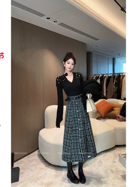 利达 NEW DADADA【甜暖编码】时尚休闲百搭半身裙YEM3594