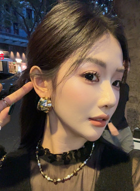 NEW DADADA【利达同款】高级设计感气质耳环DVM1451