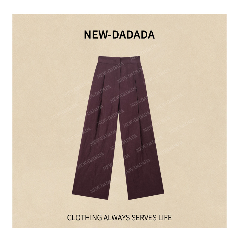 利达 NEW DADADA【小岛夜语】时尚休闲设计感裤子SDK2388