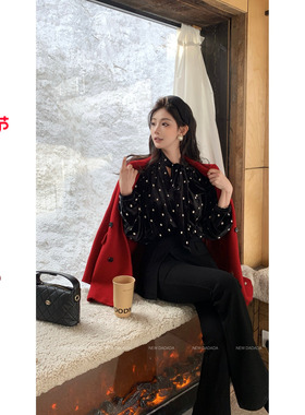 利达 NEW DADADA【春山如笑】简约高级百搭上衣CUM3210