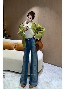 利达 NEW DADADA【日光微眠】时尚潮流百搭牛仔裤TDM850