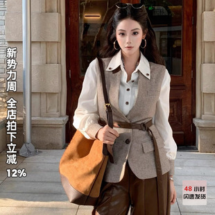 柔韧有余 DADADA 高级感休闲百搭马甲CGZ1473 NEW 利达