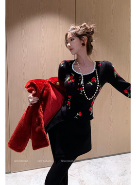 利达 NEW DADADA【甜味渗透】时尚休闲修身针织毛衣CPM3554