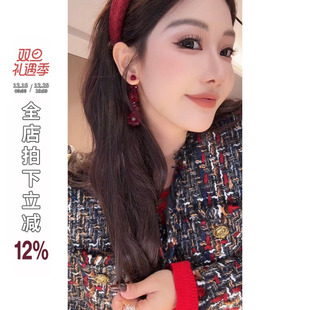 利达同款 DADADA 气质百搭耳环DVM277 NEW 利达