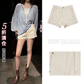 百搭气质高腰显瘦短裤 利达 SDK2043 萤火清夏 时尚 NEW DADADA