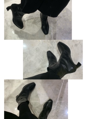 利达 NEW DADADA【利达同款】高级感百搭设计感靴子DVM406