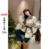 钩花针织开衫 利达NEWDADA法式 小香风短款 独特别致外套外套TDK2075