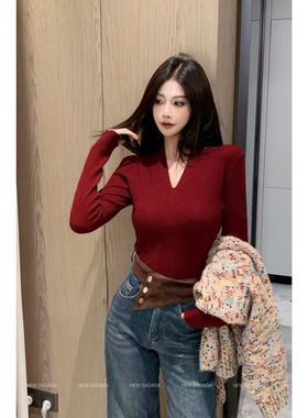 利达 NEW DADADA【初梦晨光】高级感休闲百搭时尚针织上衣DPM2464