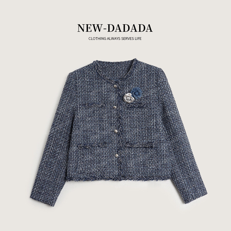 利达 NEW DADADA【蜜思暗流】时尚休闲修身气质短外套DHM4066,女装/女士精品,短外套,淘宝优惠券,粉丝福利购,淘宝优惠卷