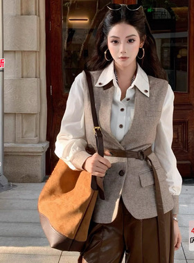 利达 NEW DADADA【柔韧有余】高级感休闲百搭马甲CGZ1473