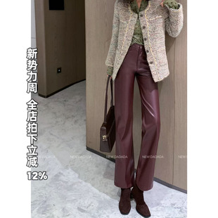 NEW 休闲设计感皮裤 DADADA 时尚 子DDM2349 雅趣灵魂 利达