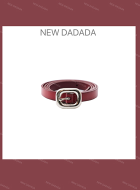 利达 NEW DADADA【利达同款】时尚百搭精致复古腰带DVM355