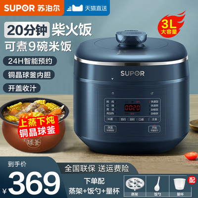 SUPOR/苏泊尔球釜电压力锅智能