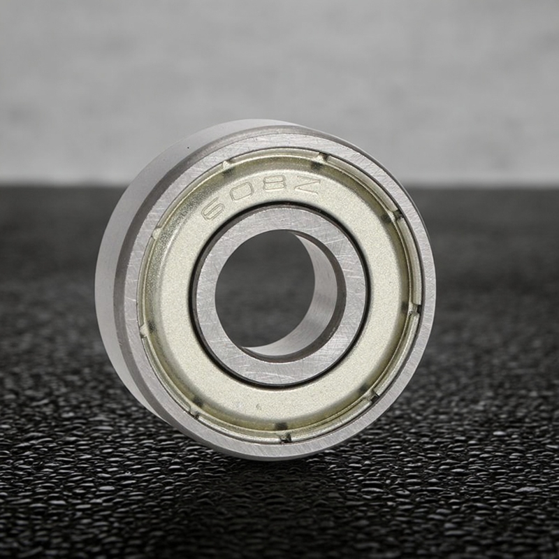高速608ZZ碳钢轴承溜冰轮滑鞋滑板车陀螺跳绳608RS微型深沟球轴承