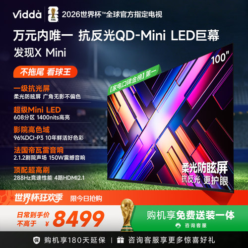 Vidda海信电视XMini100英寸