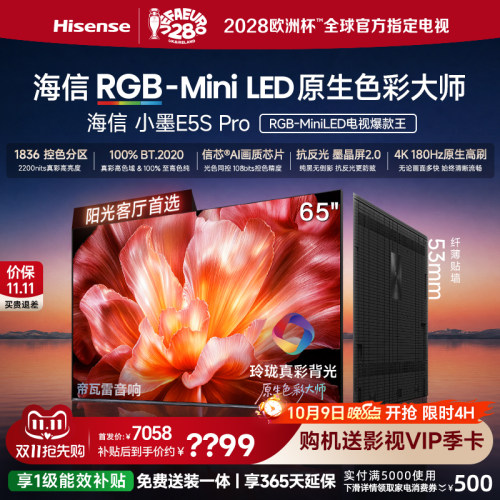 海信小墨65E5SProRGB-MiniLED
