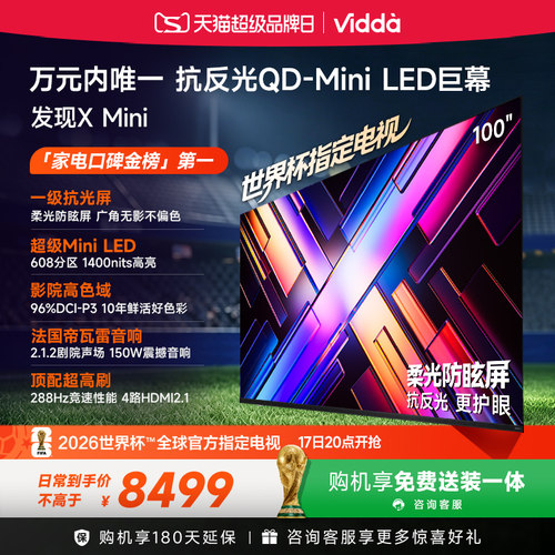 Vidda海信电视XMini100英寸