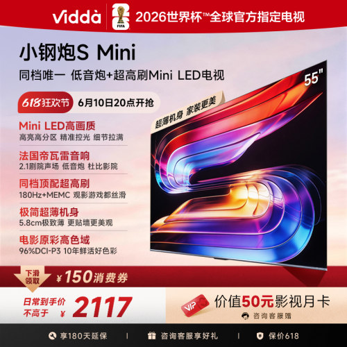 ViddaSMini海信电视55英寸