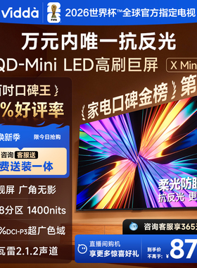 Vidda X Mini 100英寸海信电视 QD-Mini LED电视机