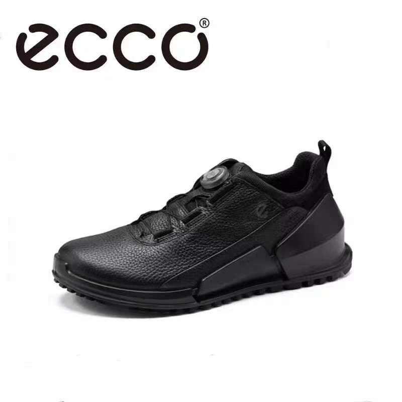 ECCO爱步男鞋时尚新款自动锁扣运动缓震透气跑步鞋健步800874