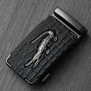 皮带扣头男自动扣头合金腰带头皮带配件3.5卡槽滑道自动卡子